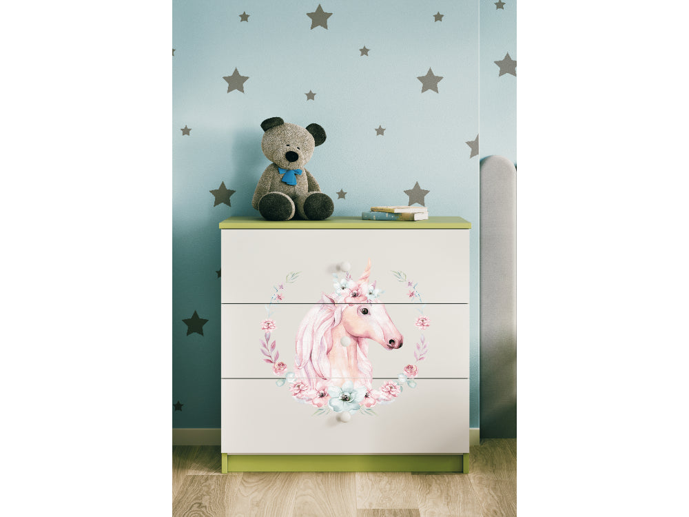 Cómoda Kocot Kids BabyDreams Horse Green