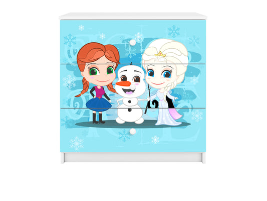 Cómoda Kocot Kids BabyDreams Frozen Land White