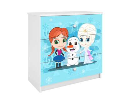 Cómoda Kocot Kids BabyDreams Frozen Land White
