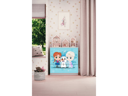 Cómoda Kocot Kids BabyDreams Frozen Land White