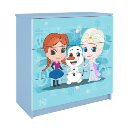 Cómoda Kocot Kids BabyDreams Frozen Land Blue