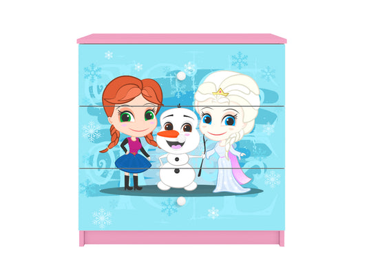 Cómoda Kocot Kids BabyDreams Frozen Land Pink