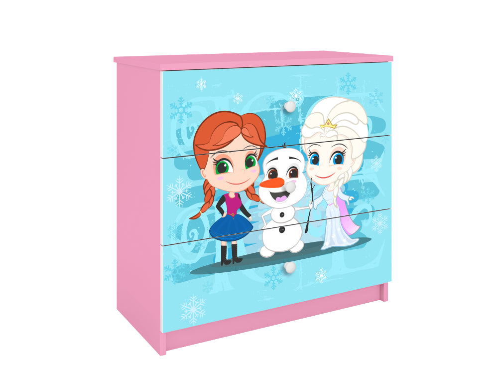 Cómoda Kocot Kids BabyDreams Frozen Land Pink