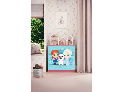 Cómoda Kocot Kids BabyDreams Frozen Land Pink