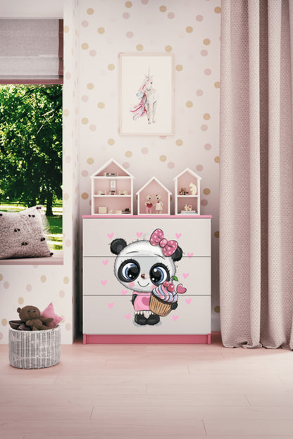 Cómoda Kocot Kids BabyDreams Panda Pink