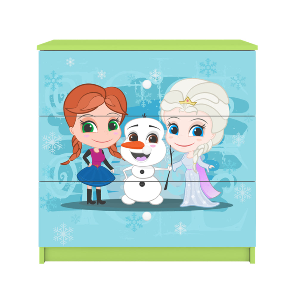 Cómoda Kocot Kids BabyDreams Frozen Land Green