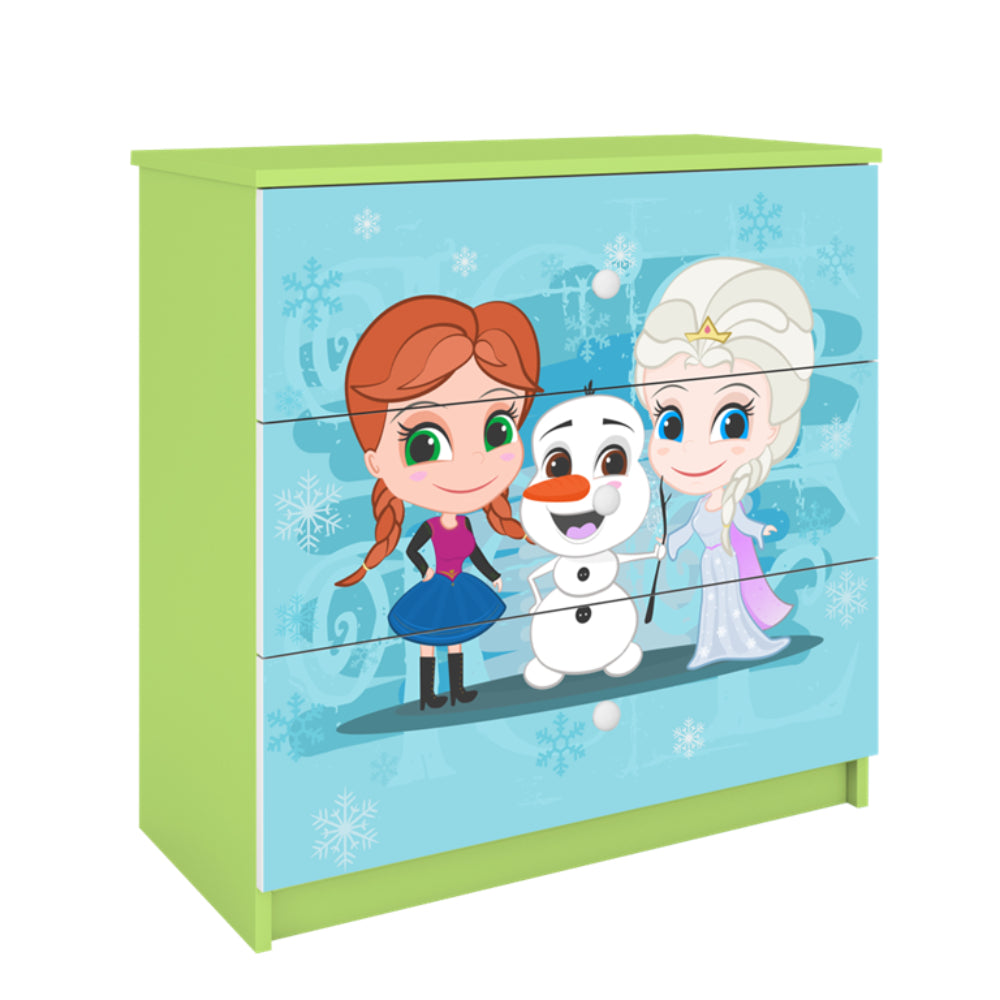 Cómoda Kocot Kids BabyDreams Frozen Land Green
