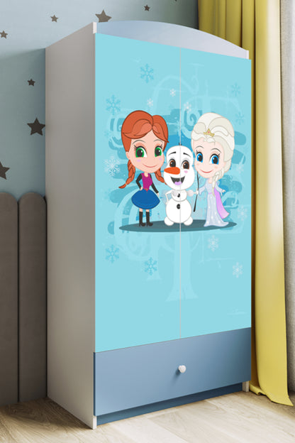 Roupeiro Kocot Kids BabyDreams Frozen Land Blue