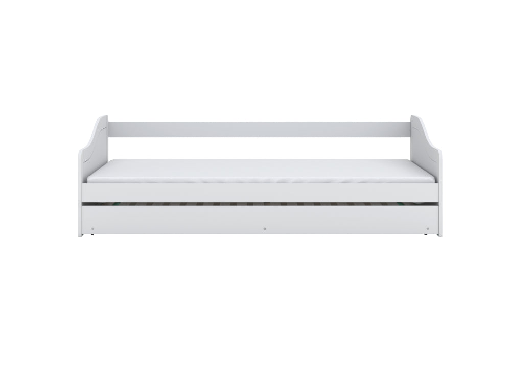 Cama 200 x 90 cm Kocot Kids com colchão Blanka White