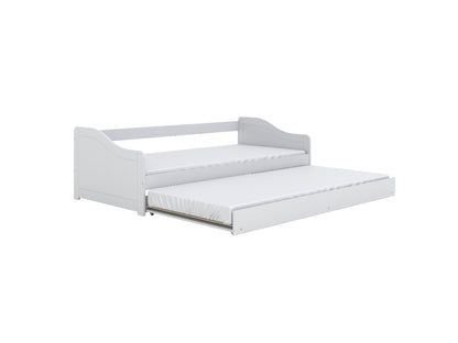 Cama 200 x 90 cm Kocot Kids com colchão Blanka White