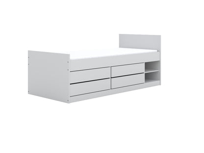 Cama 200 x 90 cm Kocot Kids Leon White