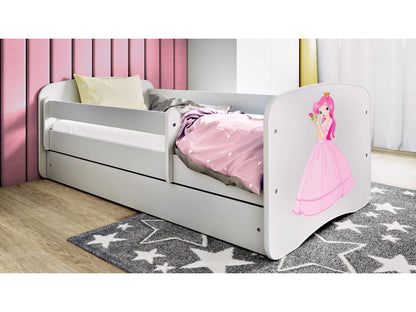 Cama 180 x 80 cm Kocot Kids BabyDreams Princess White
