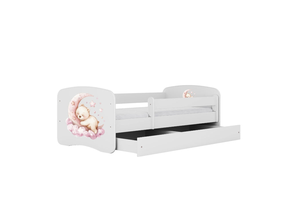 Cama 160 x 80 cm Kocot Kids com gaveta BabyDreams Dream White