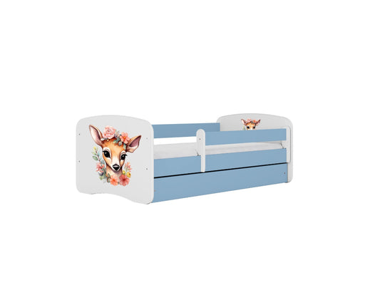Cama 180 x 80 cm Kocot Kids com gaveta BabyDreams Bambi Blue
