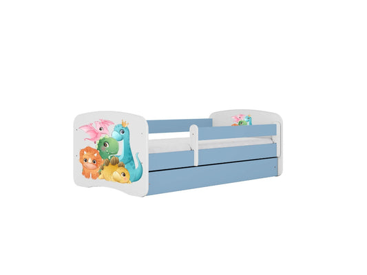 Cama 160 x 80 cm Kocot Kids BabyDreams Tiny Dinos Blue