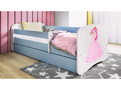 Cama 180 x 80 cm Kocot Kids BabyDreams Princess Blue