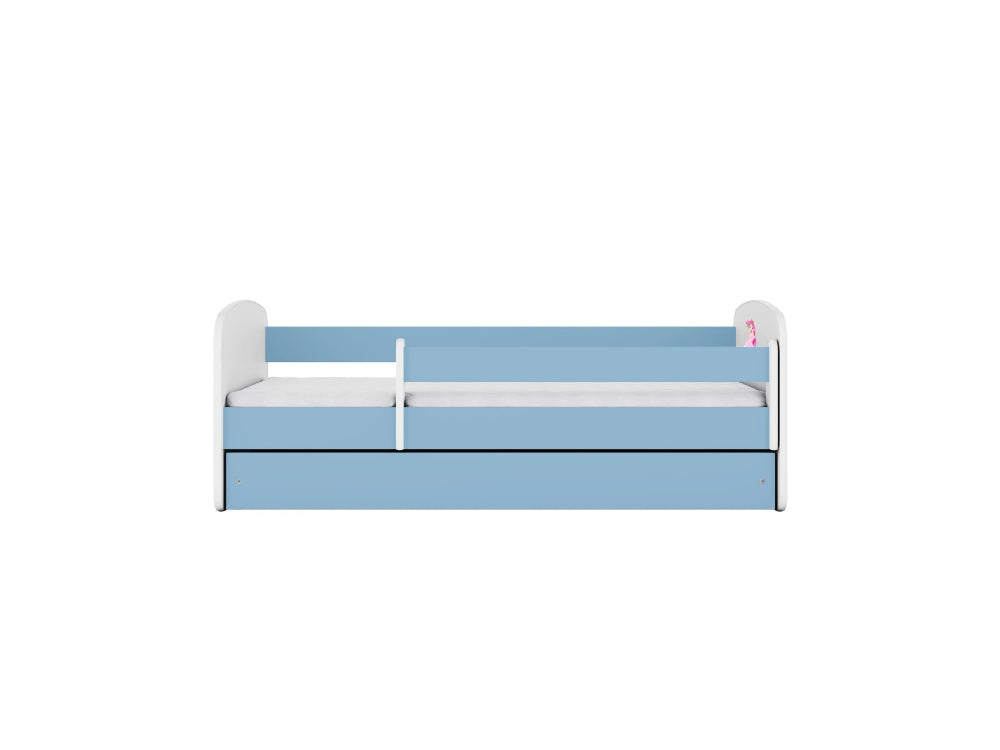 Cama 140 x70 cm Kocot Kids com colchão BabyDreams Princess Blue