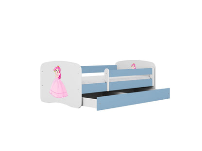 Cama 140 x 70 cm Kocot Kids com gaveta Babydreams Princess Blue