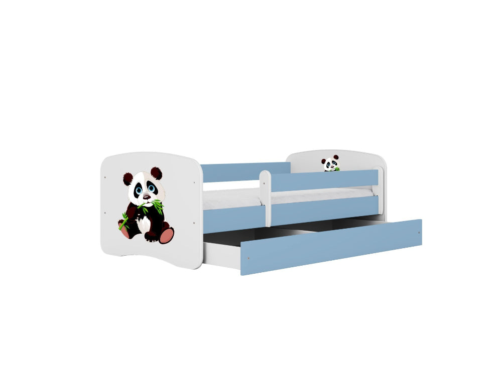 Cama 140 x 70 cm Kocot Kids BabyDreams Panda 2 Blue