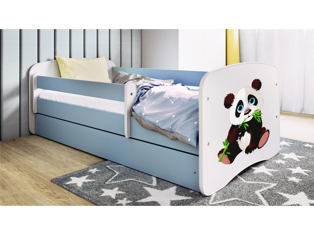 Cama 140 x 70 cm Kocot Kids BabyDreams Panda 2 Blue
