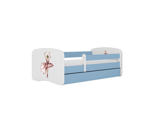 Cama 160 x 80 cm Kocot Kids com colchão BabyDreams Dancer Blue