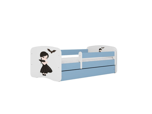 Cama 160 x 80 cm Kocot Kids com colchão BabyDreams Wednesday Blue