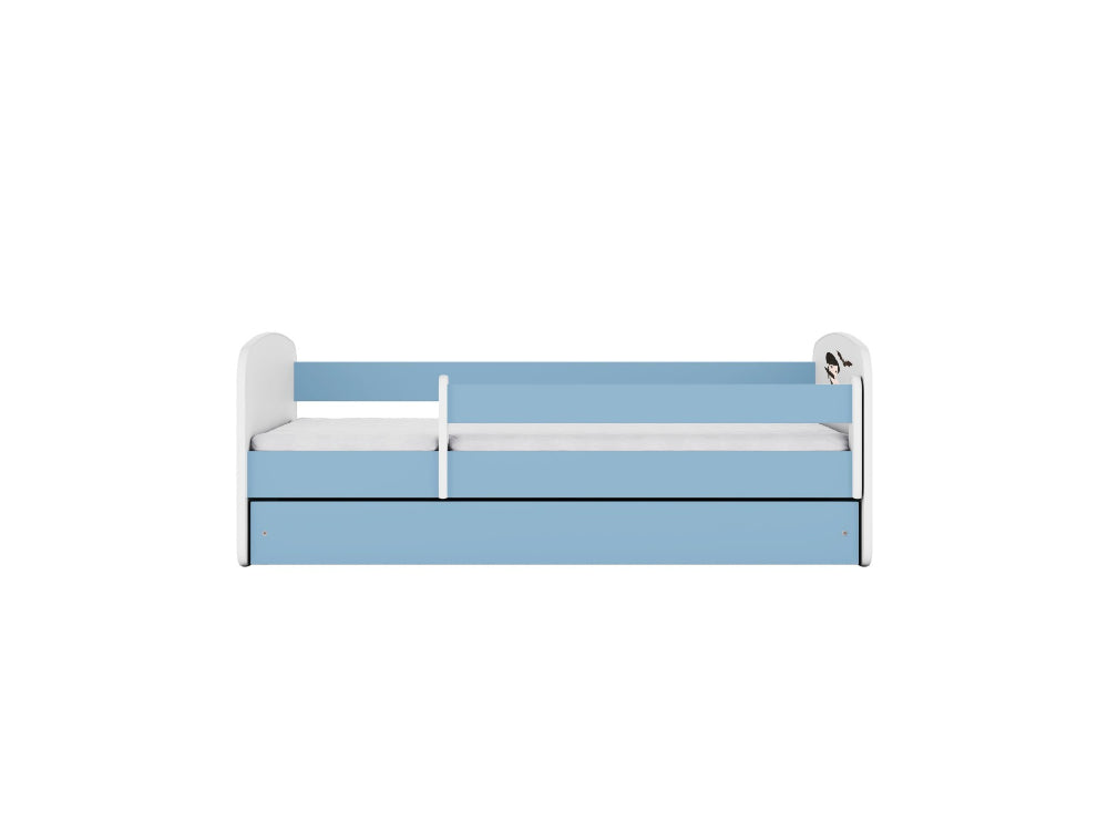 Cama 180 x 80 cm Kocot Kids com colchão BabyDreams Wednesday Blue