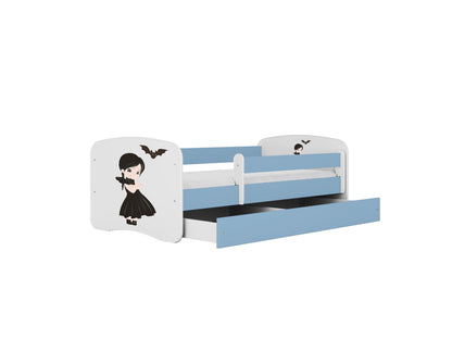 Cama 140 x 70 cm Kocot Kids com gaveta Babydreams Wednesday Blue