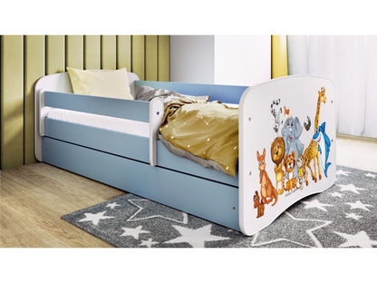 Cama 160 x 80 cm Kocot Kids BabyDreams Animals Blue
