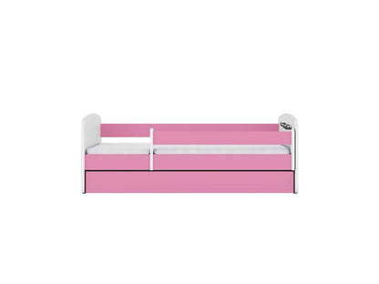 Cama 180 x 80 cm Kocot Kids com colchão BabyDreams Sports Car Pink