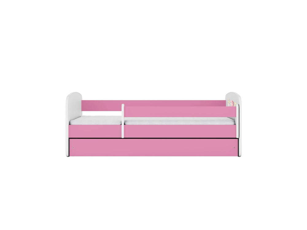 Cama 140 x 70 cm Kocot Kids com gaveta Babydreams Balloon Pink