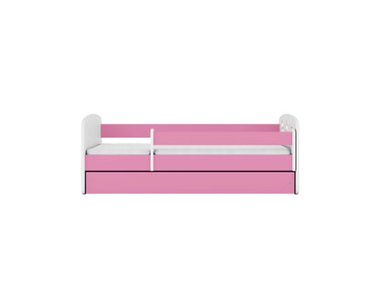 Cama 180 x 80 cm Kocot Kids com colchão BabyDreams Dancing Bunnies Pink