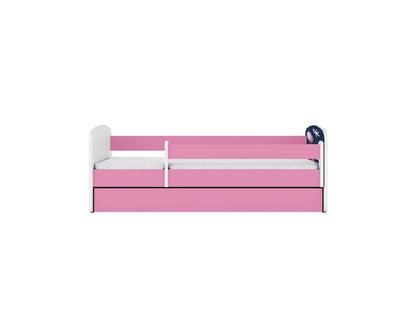 Cama 160 x 80 cm Kocot Kids com colchão BabyDreams Cosmos Pink