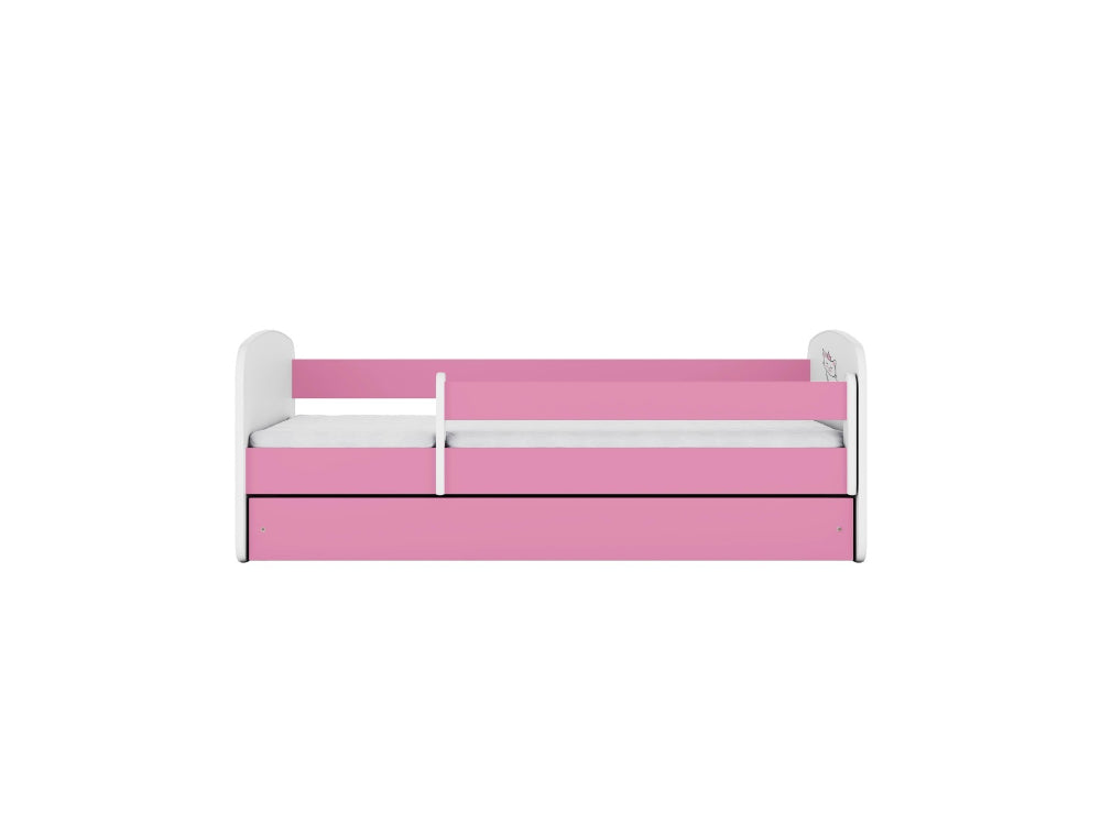 Cama 140 x 70 cm Kocot Kids BabyDreams Cat Pink