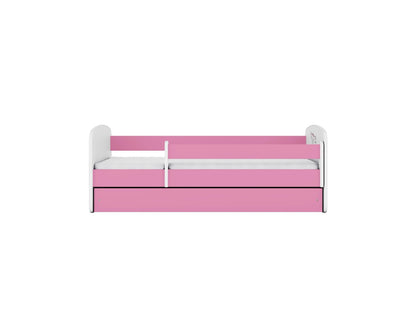 Cama 140 x70 cm Kocot Kids com colchão BabyDreams Cat Pink