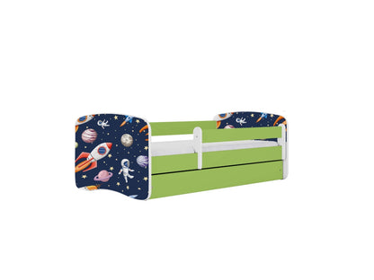 Cama 140 x 70 cm Kocot Kids BabyDreams Cosmos Green