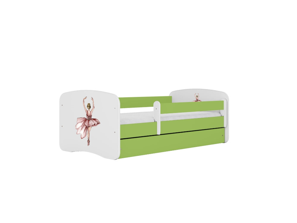 Cama 180 x 80 cm Kocot Kids BabyDreams Dancer Green