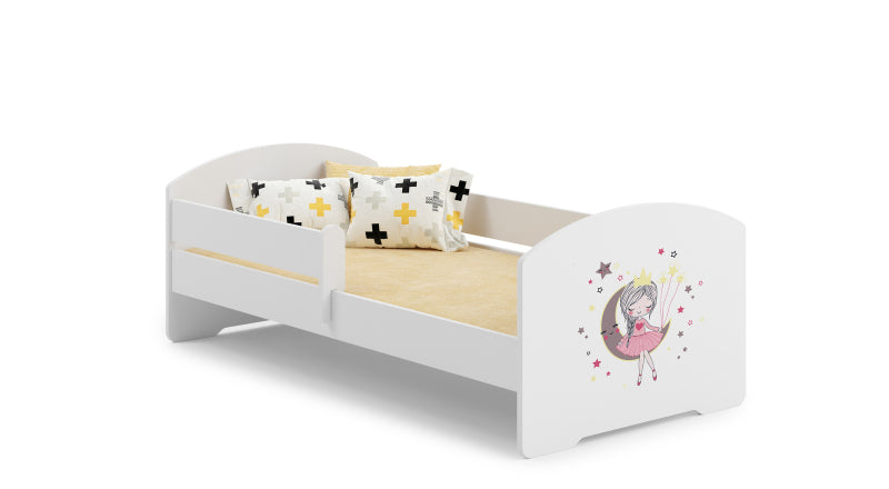 Cama de criança 140 x 70 colchão e estrado incluídos Kobi Luk Sleeping Princess