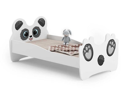 Cama de criança com colchão e estrado incluídos 140 x 70 Kobi Panda