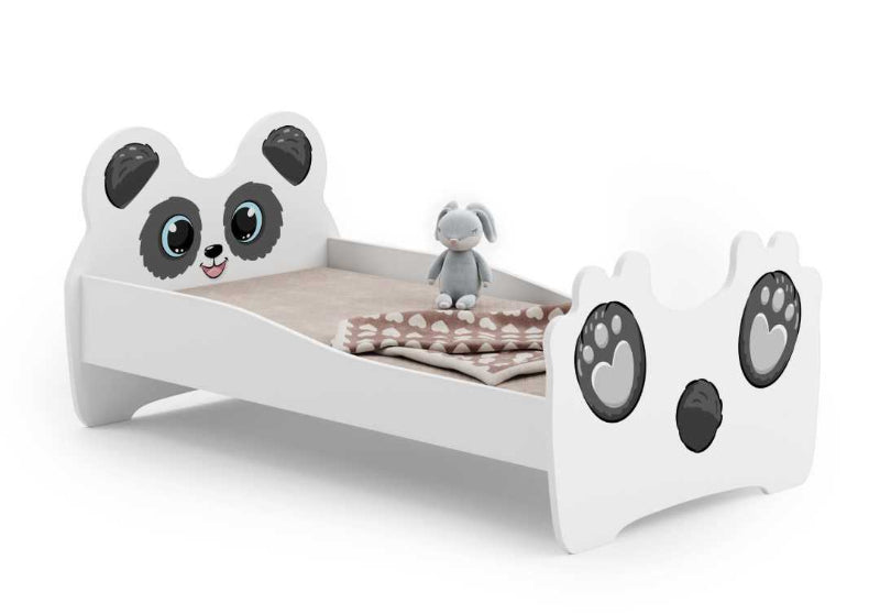 Cama de criança com colchão e estrado incluídos 160 x 80 Kobi Panda