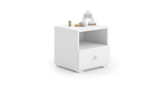 Mesa de cabeceira Kobi Emi White