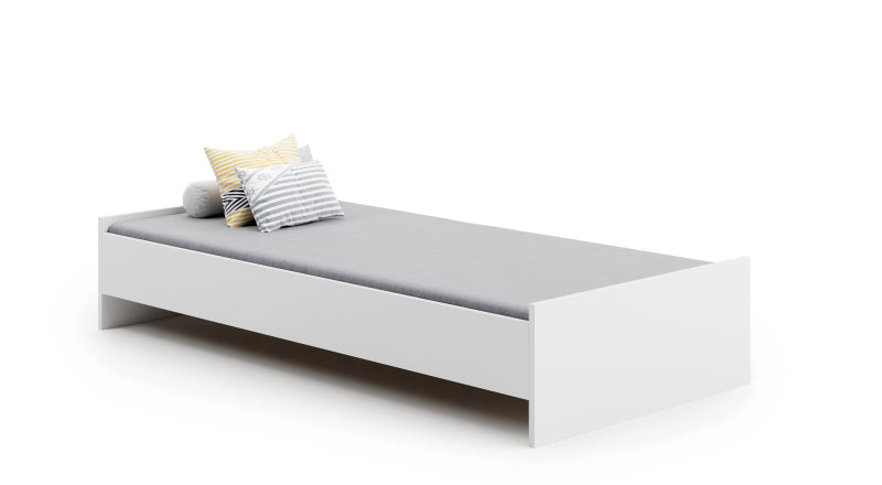 Cama com colchão e estrado incluídos 200x90 Kobi Karo White