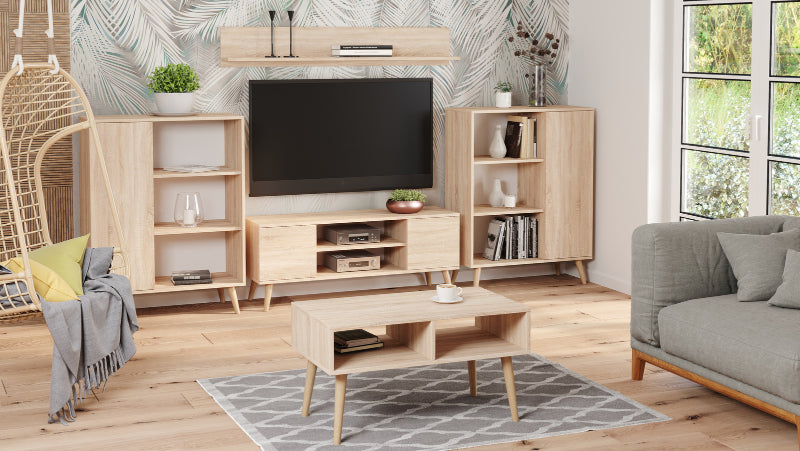 Mesa de apoio Kobi Sandi White Oak