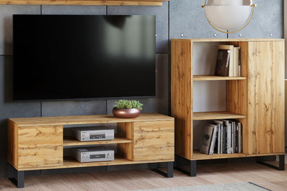 Armário para TV 135 cm Kobi Focus Loft Oak