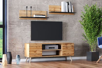 Armário para TV 135 cm Kobi Focus Oak