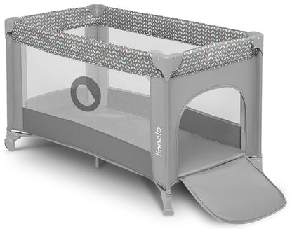 Lionelo - Cama de Viagem Stefi Grey Concret