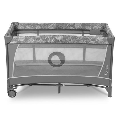 Cama de viagem Lionelo Flower Grey Stone