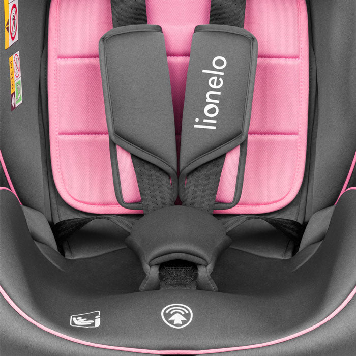 Cadeira auto i-Size Lionelo Bastiaan Pink Baby