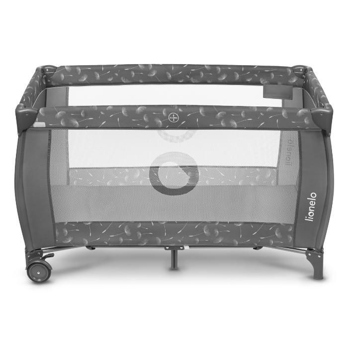 Cama de viagem Lionelo Sven Plus Greuy Concrete