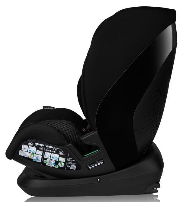Cadeira auto i-Size Lionelo Lavender Black Carbon